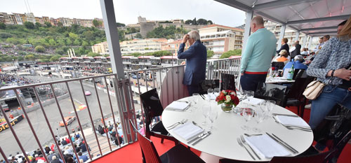 Belvedere Terrace Monaco Grand Prix.